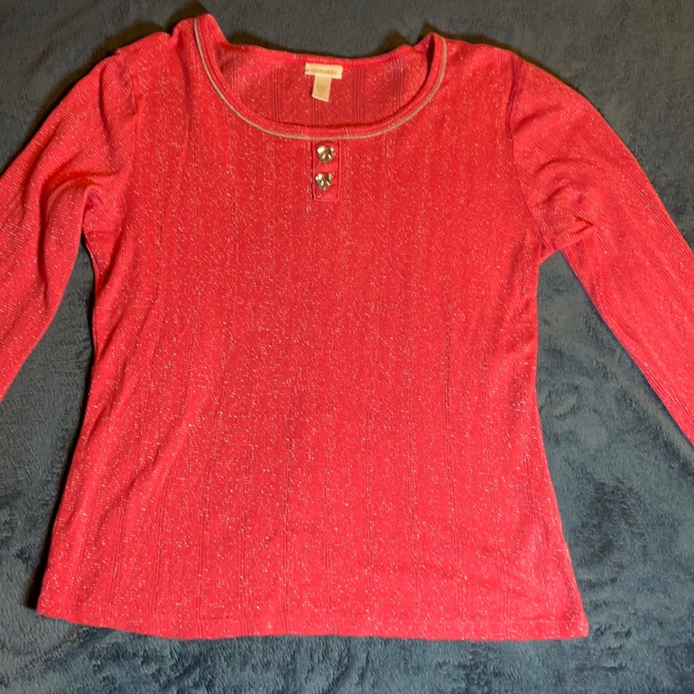Limited too pink long sleeved top  size L to XL